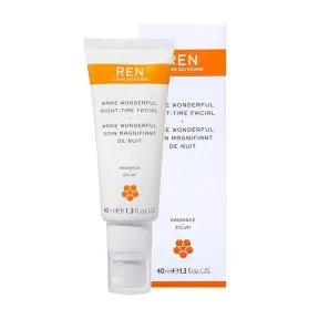 Ren Skincare Wake Wonderful Night Time Facial 40ml