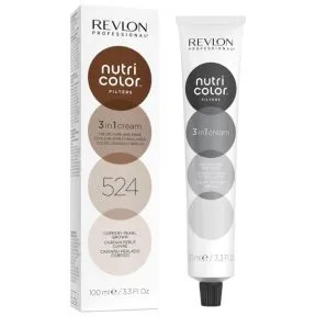 Revlon Professional Nutri Color Creme 524 Coppery Pearl Brown 100ml