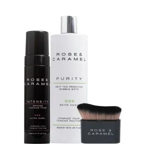 Rose & Caramel Intense Tan Set