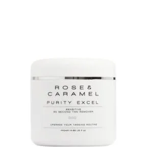Rose & Caramel Sensitive Purity Excel 60 second Self Tan Removing Scrub 440ml