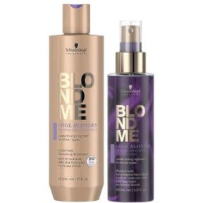 Schwarzkopf BlondMe Cool Blondes Neutralizing Shampoo And Conditioner