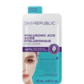 Skin Republic Hyaluronic Acid & Collagen Face Mask