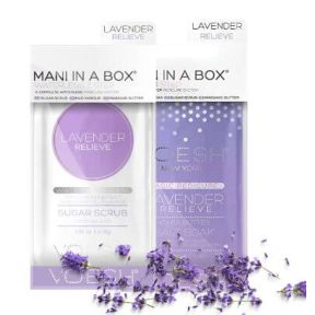 Voesh 3 Step Mani And Pedi In A Box Lavender Relieve