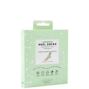 Voesh Moisturizing Heel Socks Mint