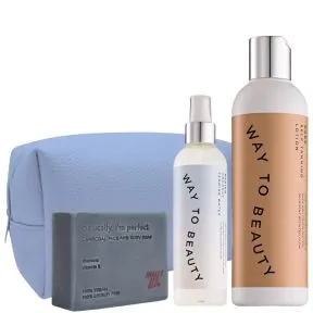 Way To Beauty Self Tanning Lotion Gift Set