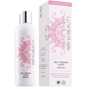 Way To Beauty Self Tanning Liquid Medium 250ml