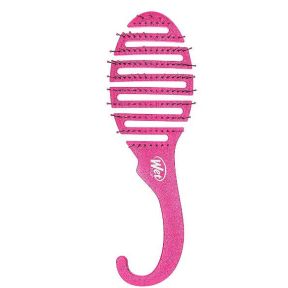 Wet Brush Shower Glitter Detangler Brush Pink