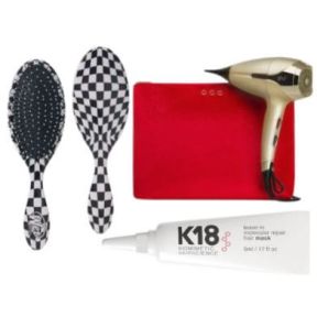 GHD Helio Champagne Gold With Free Wetbrush And K18 Treatment