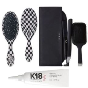 GHD Platinum+ Gift Set + Free Wet Brush And K18 Treatment