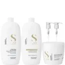 Alfaparf Semi Di Lino Diamond Illuminating Haircare 1 Litre Set