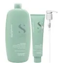 Alfaparf Semi Di Lino Scalp Rebalance Haircare 1 Litre Set