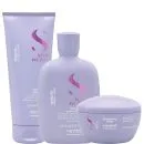 Alfaparf Semi Di Lino Smoothing Shampoo, Conditioner and Mask