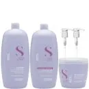 Alfaparf Semi Di Lino Smoothing Shampoo, Conditioner & Mask 1 Litre