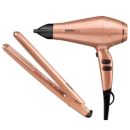 BaByliss PRO Keratin Hair Dryer And Straightener Rose Gold