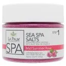 La Palm Sea Salt Soak Mid Summer Rose 12oz