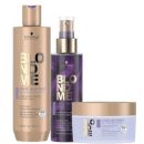 Schwarzkopf BlondMe Cool Blondes Neutralizing Haircare Bundle