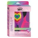 Wet Brush Detangle and Dry Kit: Detangler, Comb and Hair Turban